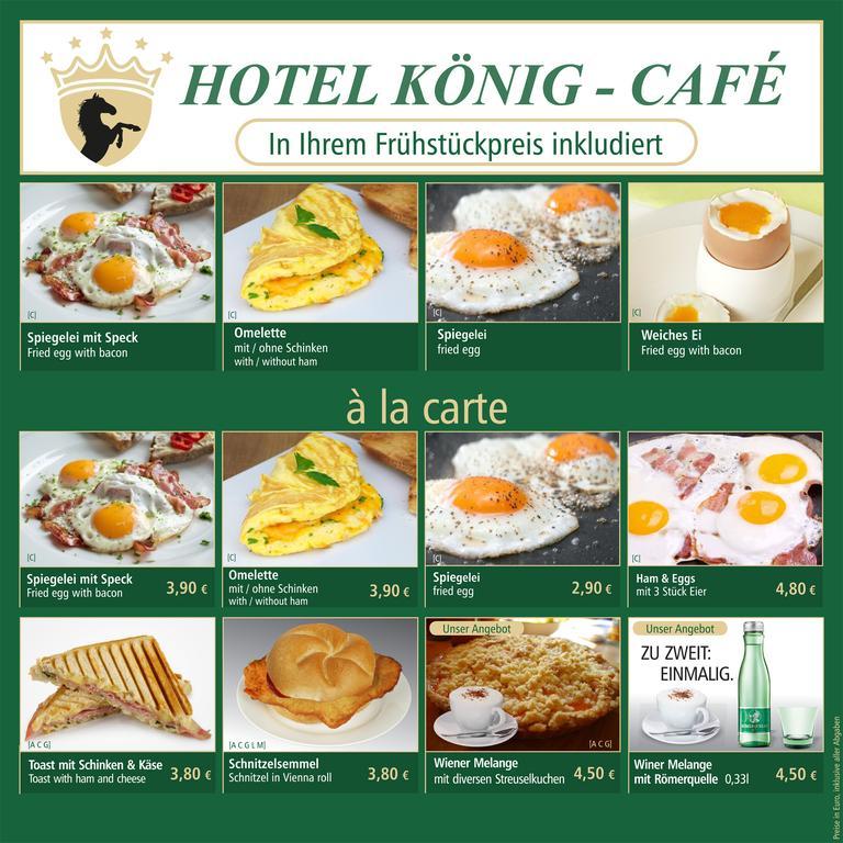 Hotel Koenig Viena Exterior foto